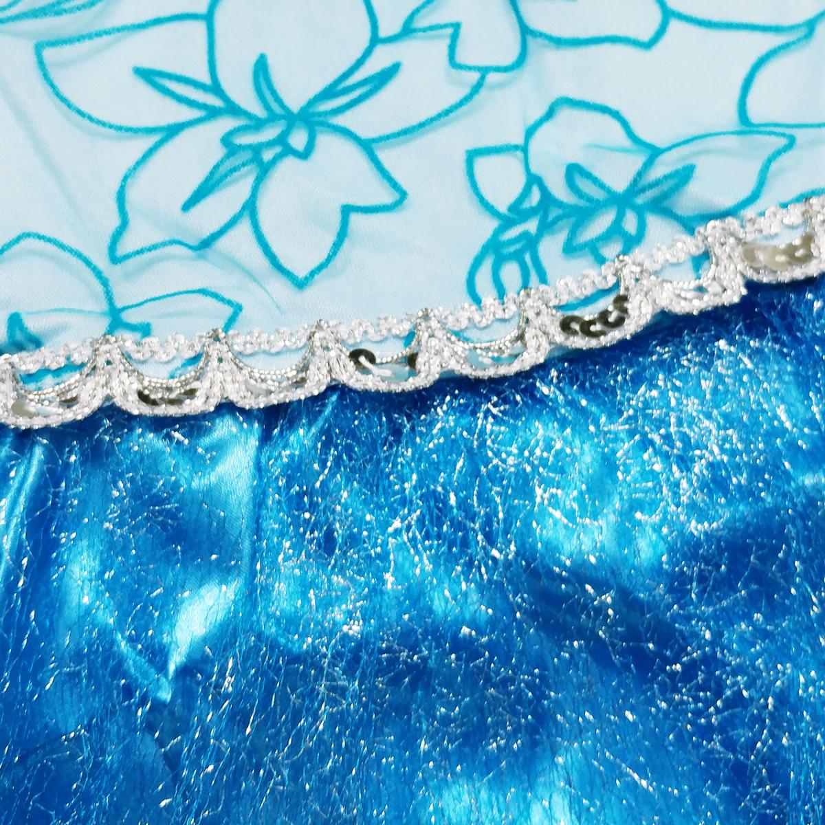 Bộ Váy Elsa Hóa Trang Halloween Bé Gái - Size L - Nuan Nuan 8013