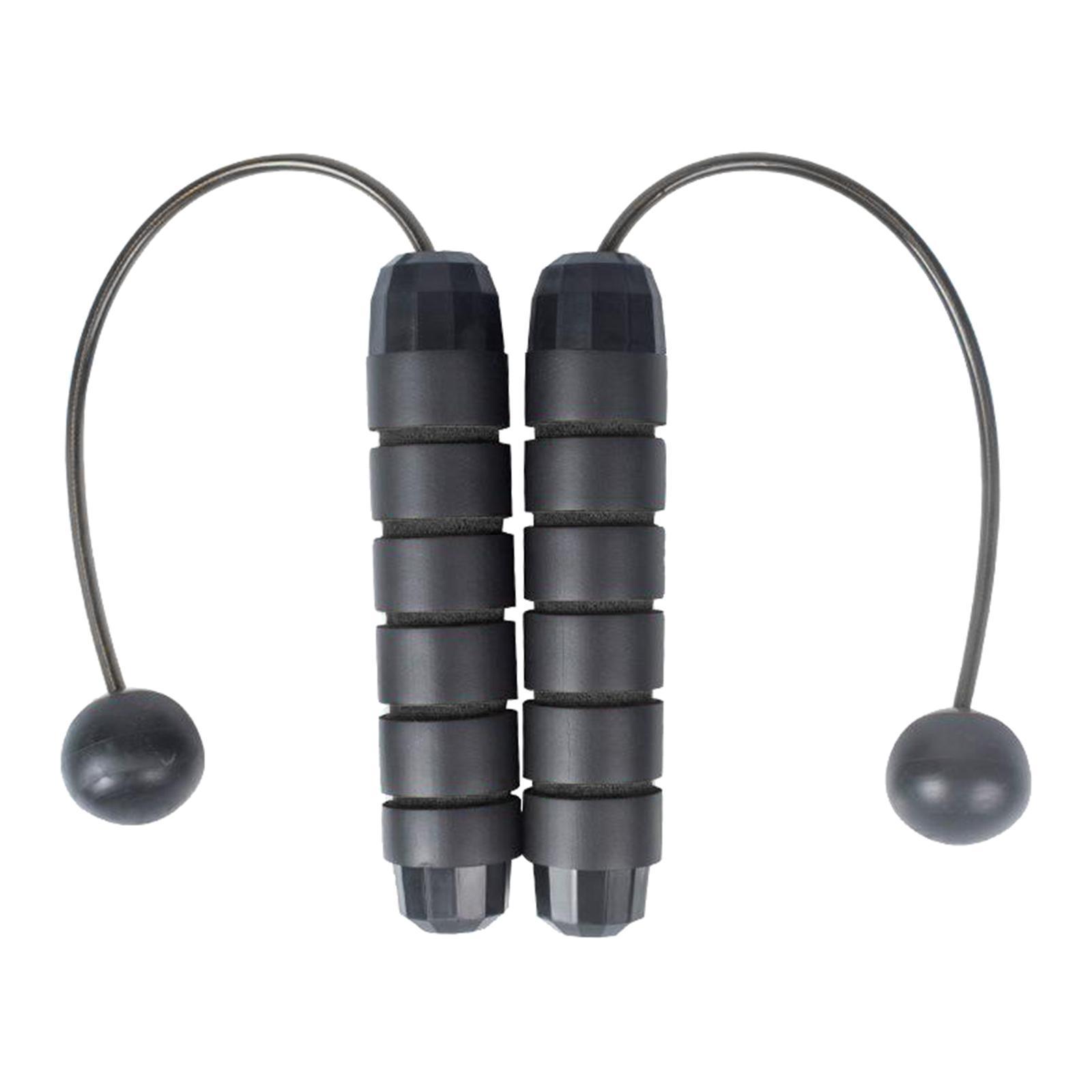 Fitness Jump Rope, Training Ropeless Skipping Rope for Fitness, Weighted Cordless Jump Rope for Men Women Kids Home Gym Exercise