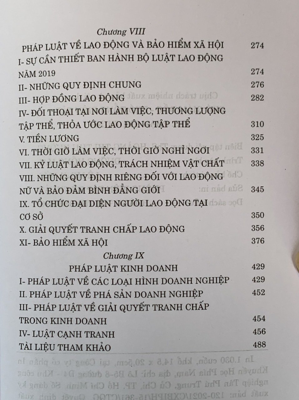 Pháp luật đại cương dùng trong các trường ĐH, CĐ và trung cấp, xuất bản lần 19,  sửa đổi, bổ sung