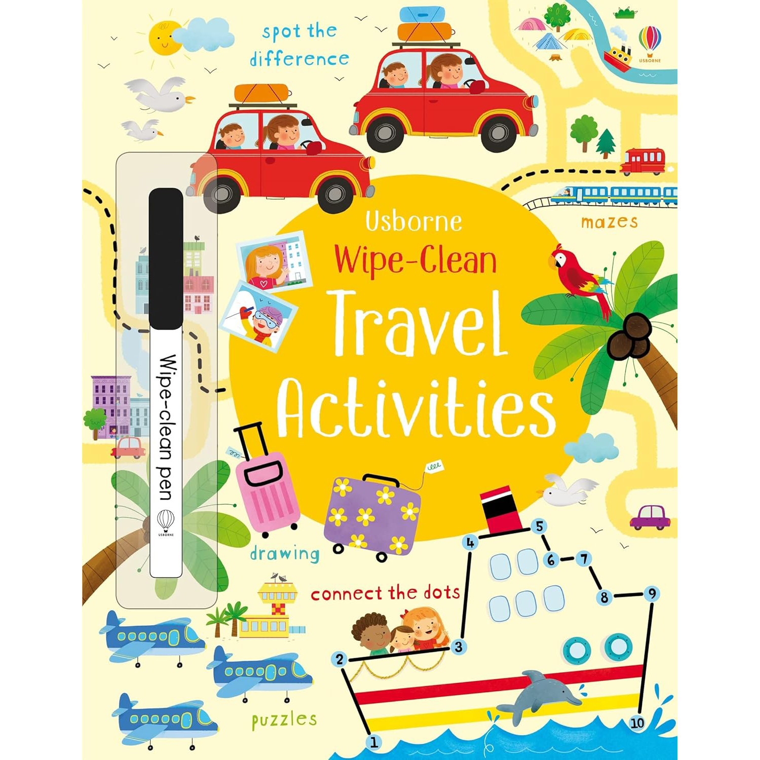 Wipe-Clean: Travel Activities