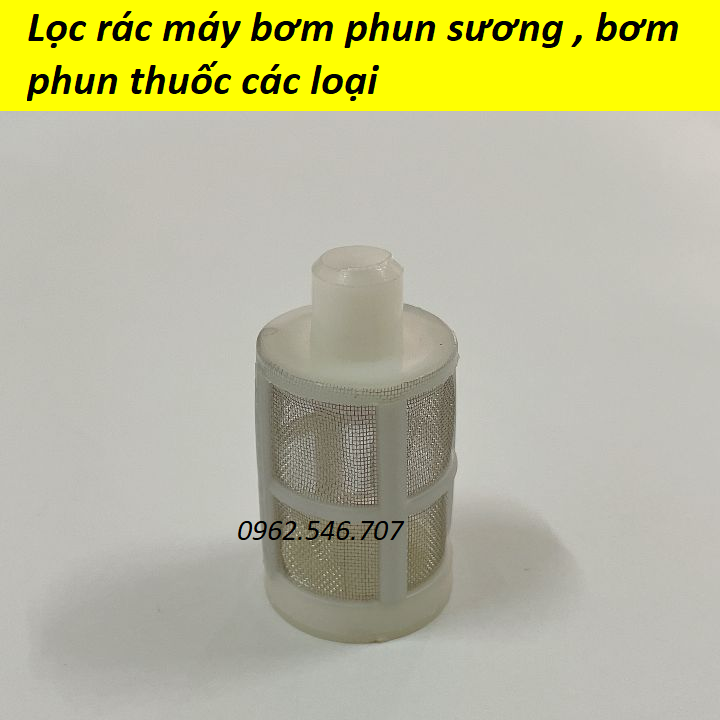 Bộ lọc rác đầu hút máy phun sương dùng thả trong xô chậu (nối ống 8mm)