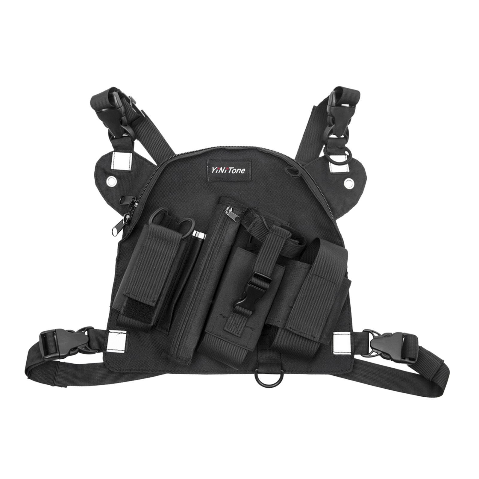 Talkies Radio Chest Harness Radio Chest Harness Bag for Hiking Adults