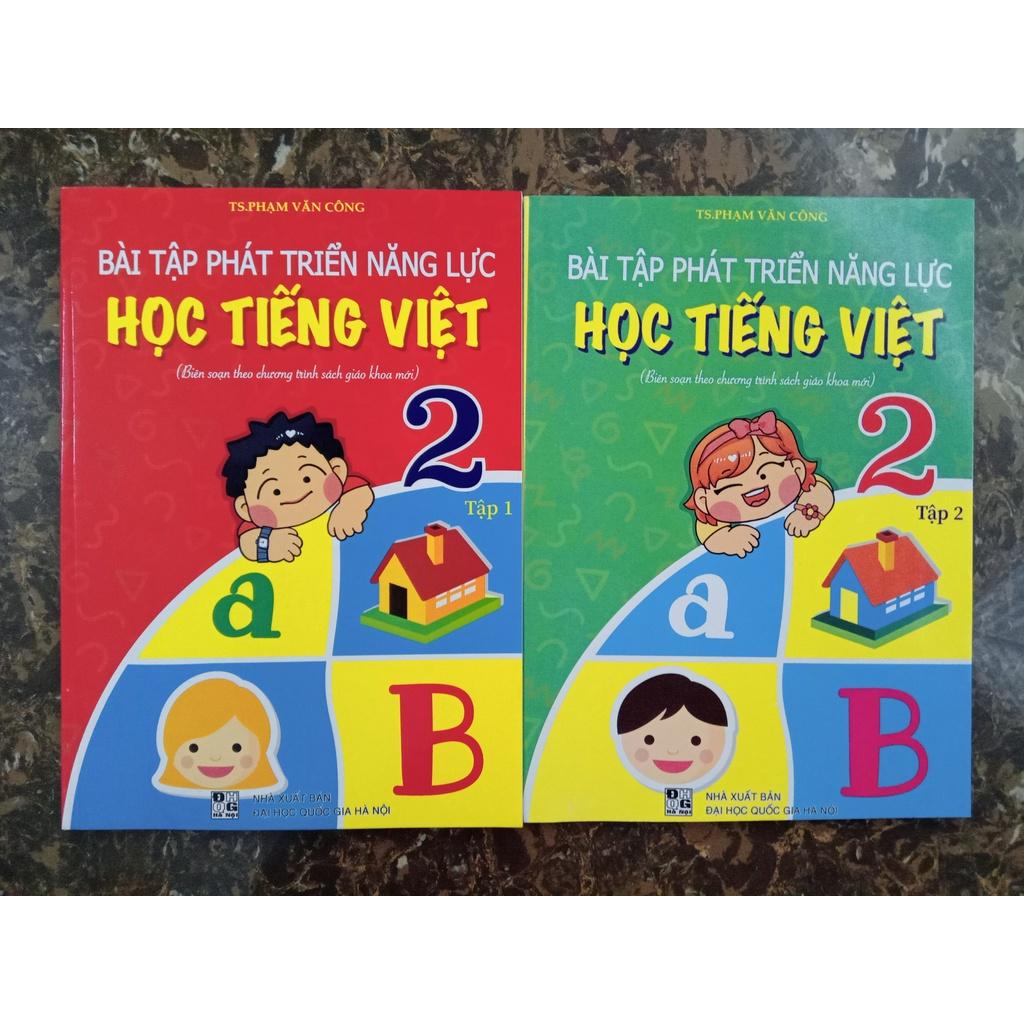 Sách - Combo Bài tập phát triển năng lực học Tiếng Việt lớp 2