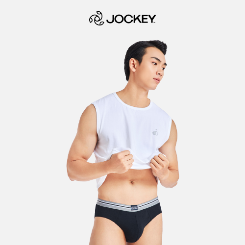 Quần Lót Nam Thun Cotton Jockey Dáng Brief Cao Cấp Màu Đen - J1246_P1