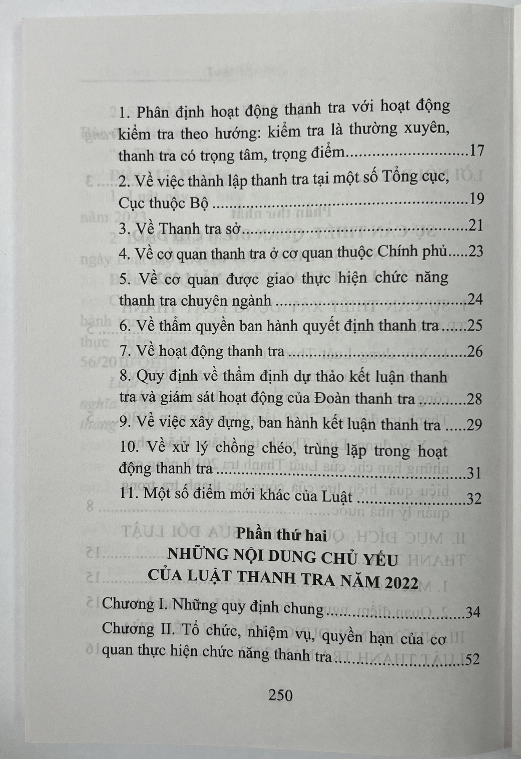 Sách - Những Điểm Mới Và Nội Dung Cơ Bản Của Luật Thanh Tra Năm 2022