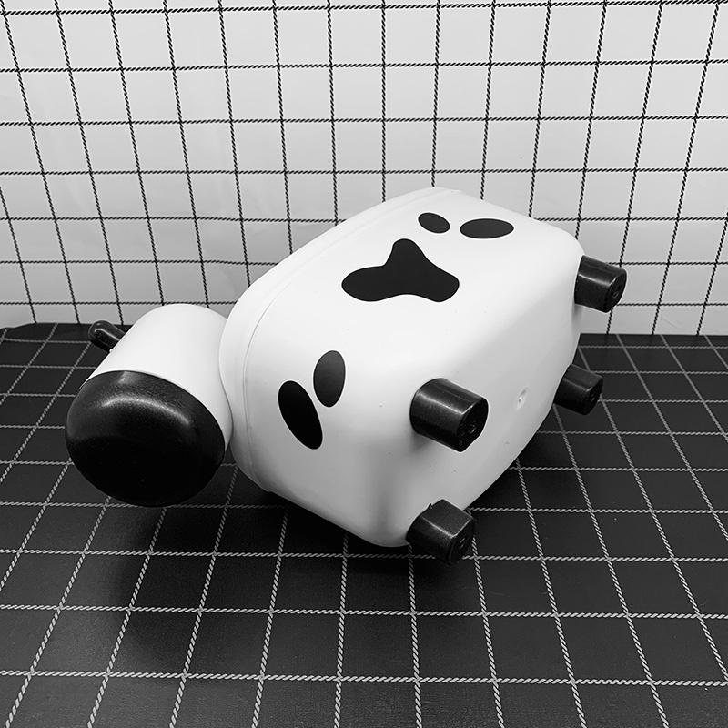 Hộp Đựng Giấy Ăn Khăn Giấy Kiêm Lọ Đựng Tăm Bò Sữa Decor Bàn Ăn Cute