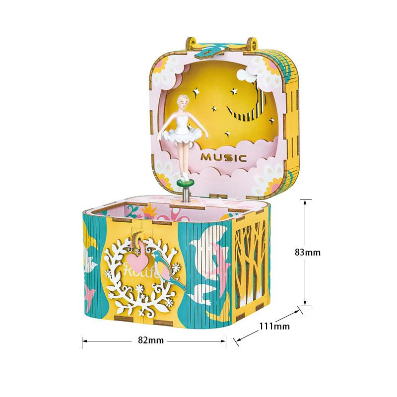 Mô hình Hộp nhạc Vũ Công Bale - Dancing Ballerina Music Box AMD52