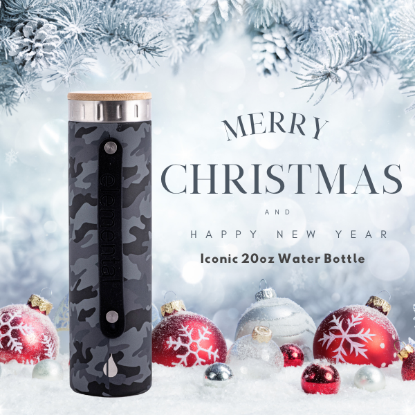 BÌNH GIỮ NHIỆT ELEMENTAL ICONIC MÀU ĐEN CAMO
