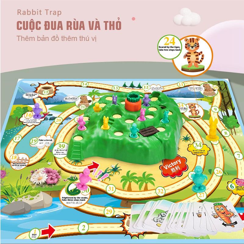 Bẫy Thỏ Đường Đua Thỏ Đồ Chơi Thông Minh Tăng Tương Tác Giữa Ba Mẹ Và Con Cái Nhựa An Toàn