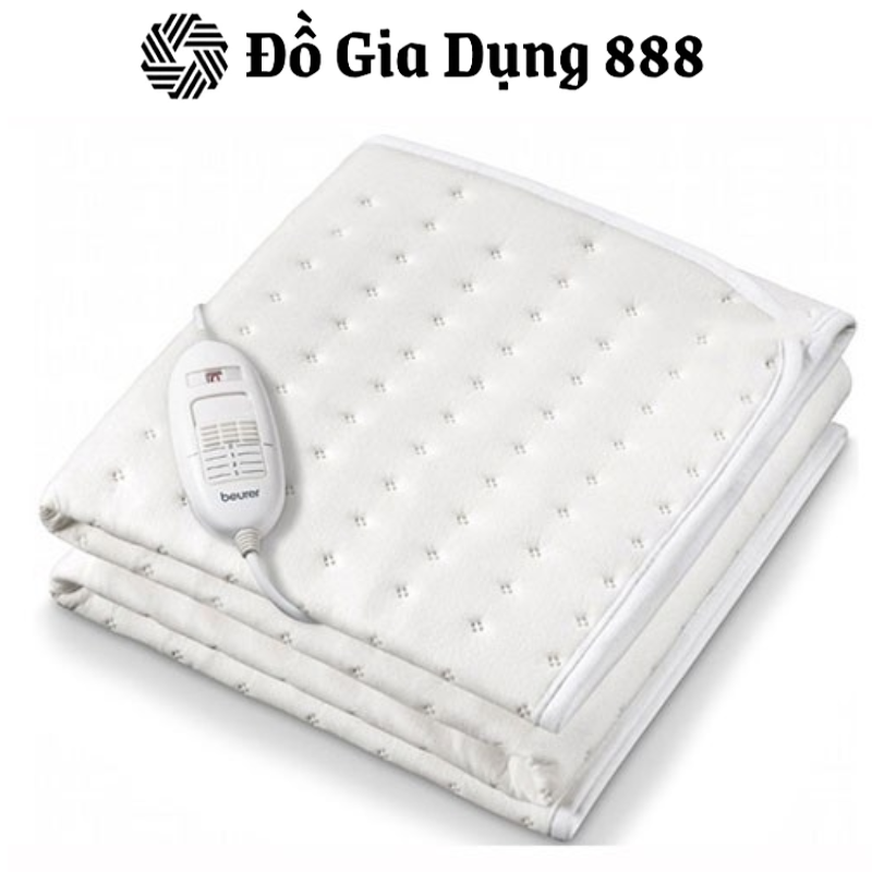 Đệm Điện Đơn Beurer TS19, Kích Thước 130x75cm, 3 Chế Độ Nhiệt, Cảm Biến Nhiệt Theo Công Nghệ BSS, Điều Khiển Có Thể Tháo Dời, Tự Động Ngắt Khi Nhiệt Quá Cao, Thích Hợp Cho Trẻ Nhỏ Và Người Già, Nhập Đức, Bảo Hành 12 Tháng