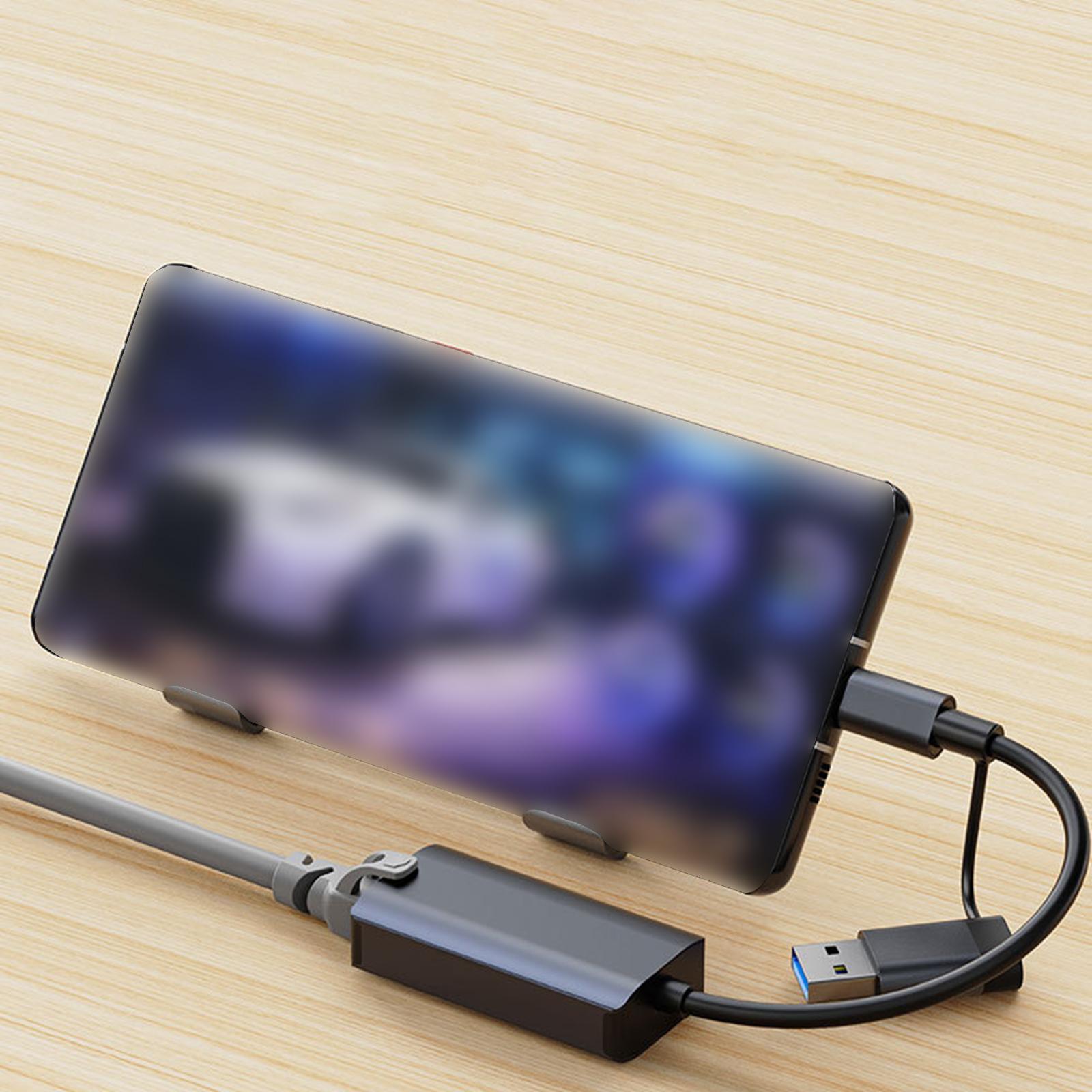 USB Adapter Replacement USB Network Adapter Portable for Laptop PC