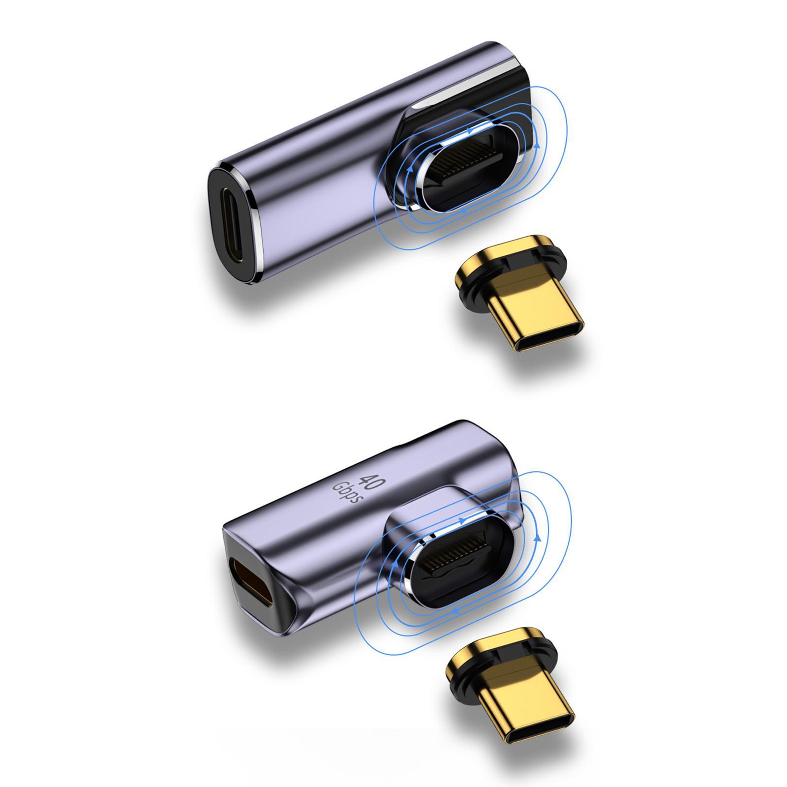 USB C Adapter Connector PD 100W Straight Straight