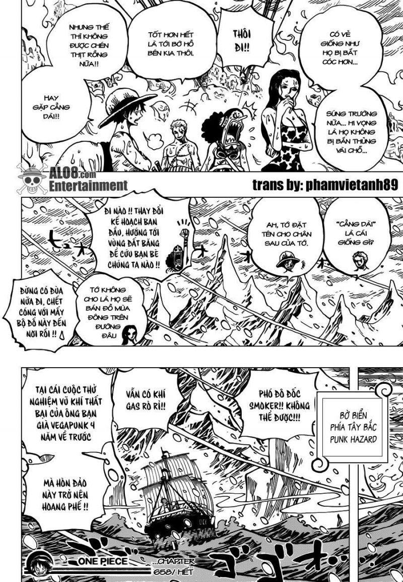đảo hải tặc - one piece chapter 658 18