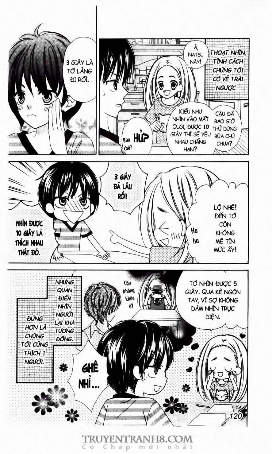 tiệm thời trang, love cotton chapter 36 4