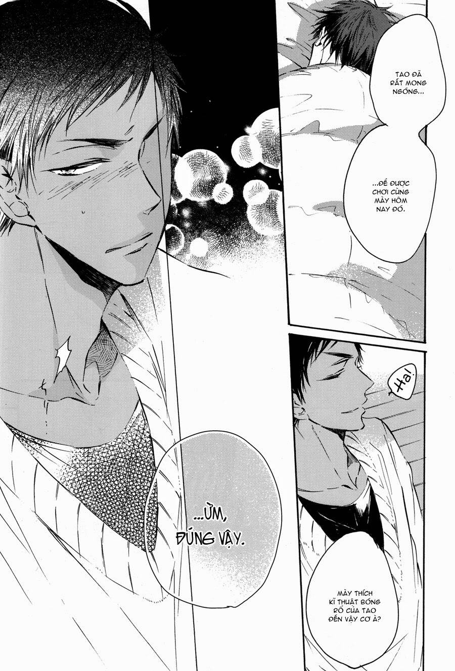 kuroko – tuyển thủ vô hình: good night darling chapter 1 22