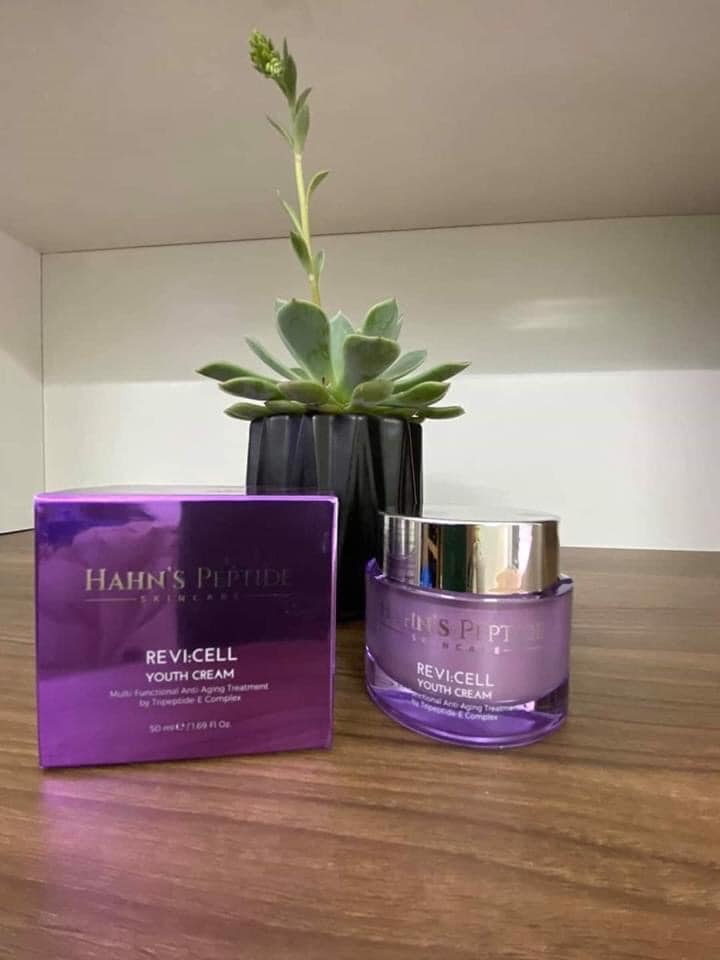 Kem nâng cơ, trẻ hóa Hahn tím- Hahn's peptide ultimate relief cream 50g