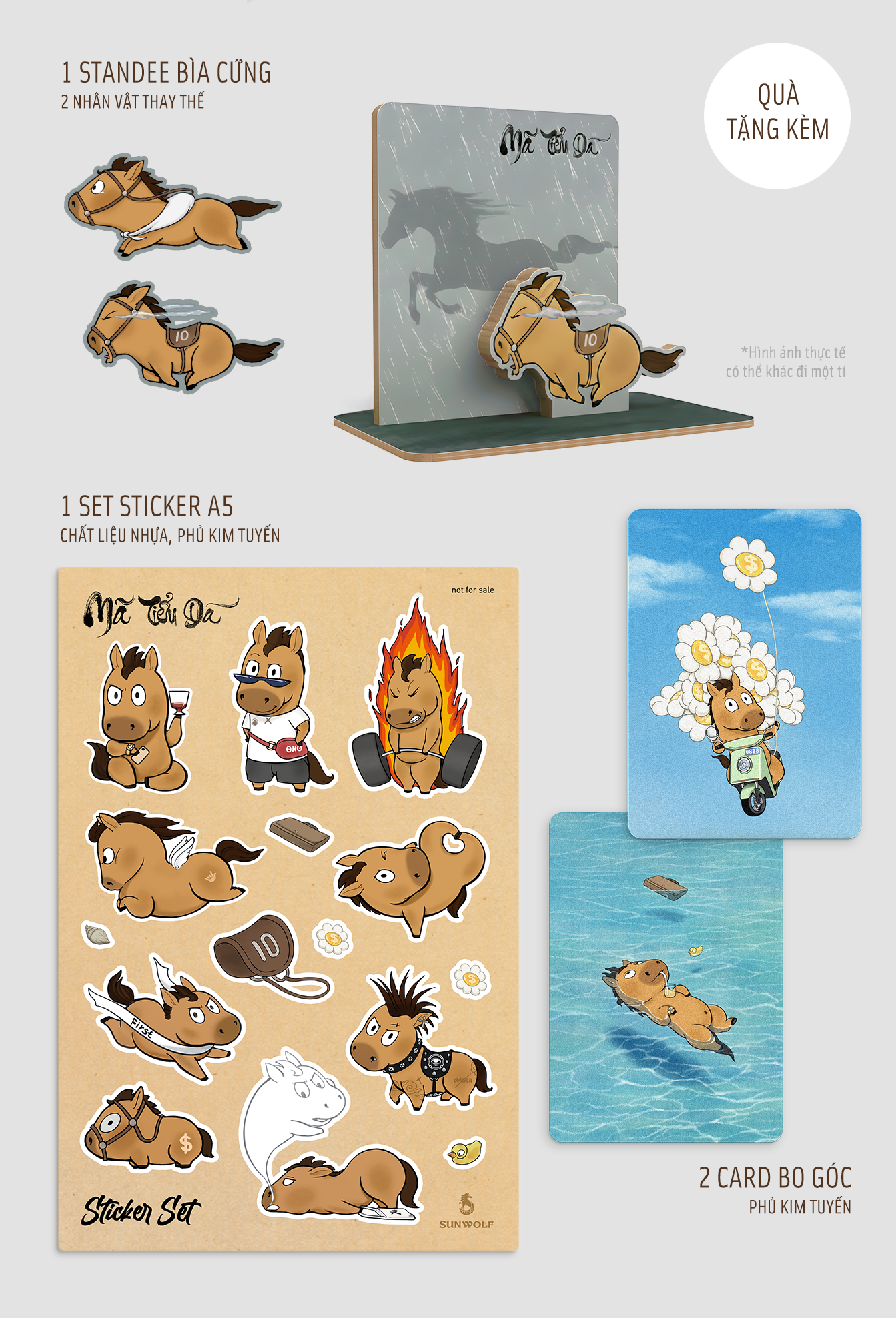 Sách - Mã Tiểu Dã - Vừa Chạy Vừa Khóc - Bìa Cứng - Tặng Kèm 1 Sticker A5 Nhựa Cán Kim Tuyến + 1 Standee Bìa Cứng + 2 Card Bo Góc