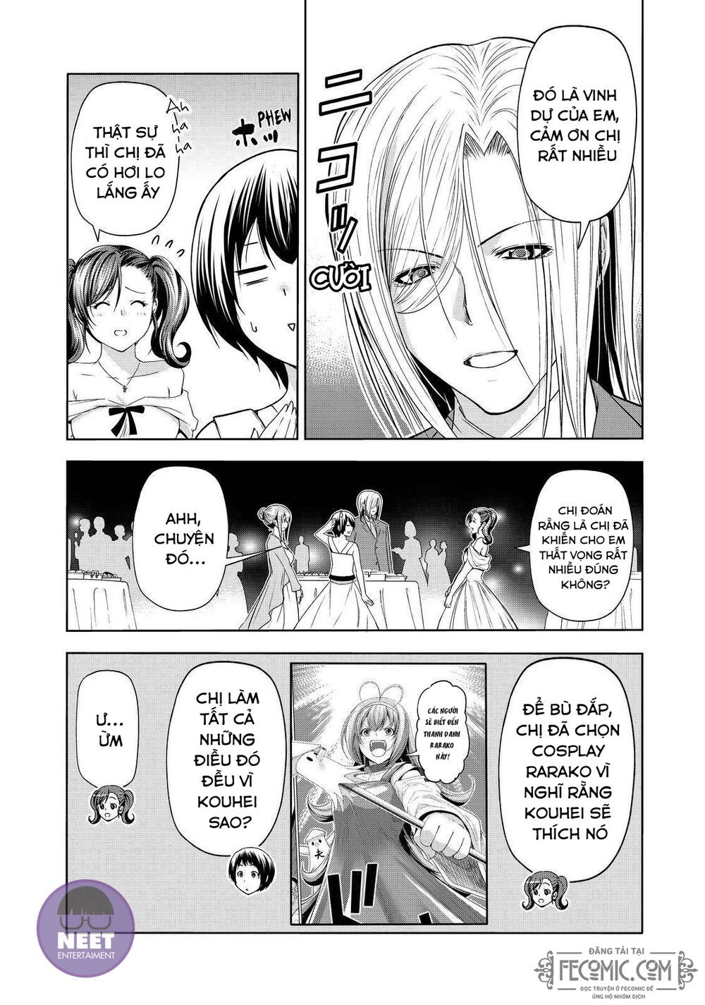 cô gái thích lặn - grand blue chapter 76 45