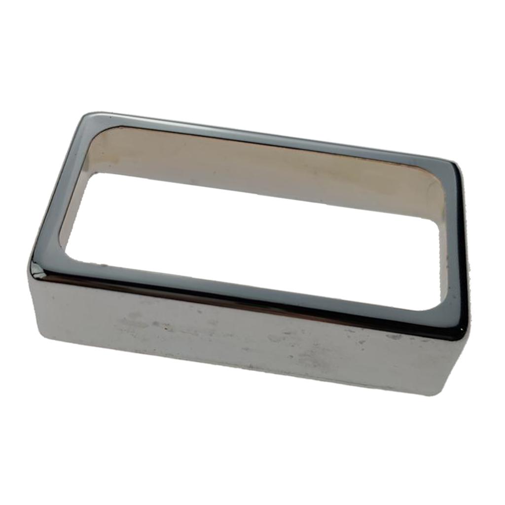 Mini 1 PC Bằng Đồng Humbucker Mở Nắp Lỗ LP Đàn Guitar Bền Chrome