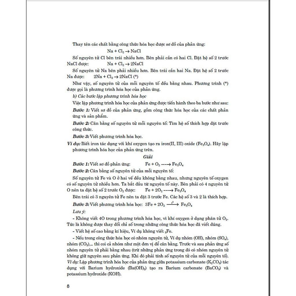 SÁCH - Bồi Dưỡng Học Sinh Giỏi Hoá Học 8 Theo Chuyên Đề (dùng chung cho các bộ sgk hiện hành)HA-MK