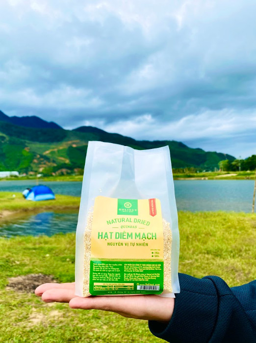 Hạt Diêm mạch Quinoa - Nhập khẩu Mỹ / Thương Hiệu Holinut - 500g và 1kg