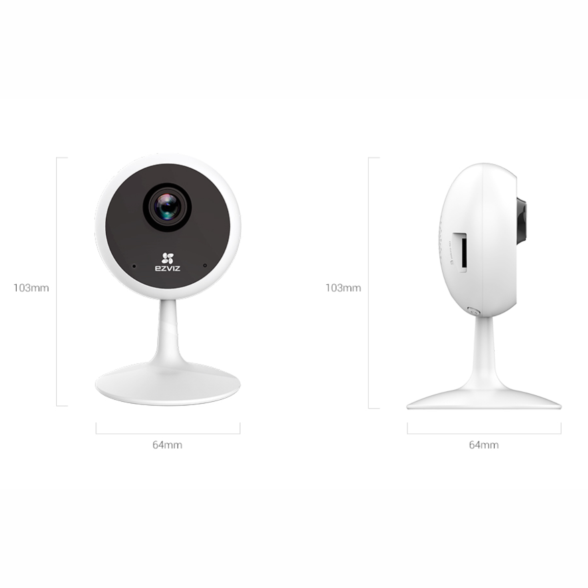 Camera IP Wifi EZVIZ C1C 1080P Đàm Thoại 2 Chiều, Hồng Ngoại Đêm 5m, Phát Hiện Chuyển Động - Hành Chính Hãng