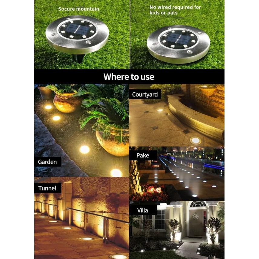 BỘ 4 ĐÈN LED NĂNG LƯỢNG MẶT TRỜI