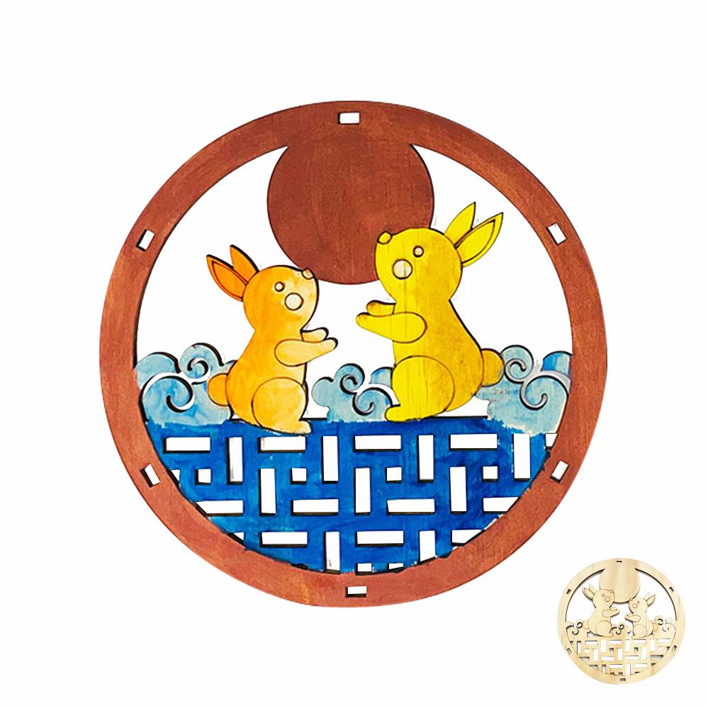 Lồng Đèn Sáng Tạo - Thỏ Ngọc Vui Trăng - Giftbrand GB03
