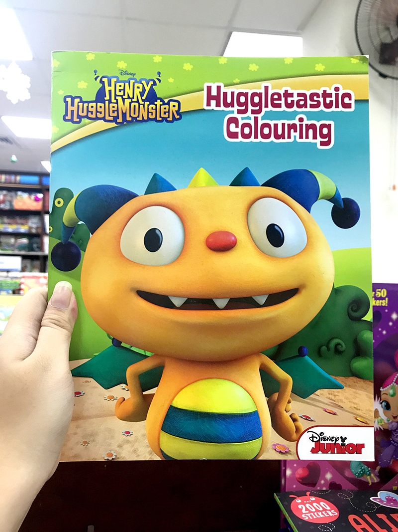 Disney Junior Henry Hugglemonster Huggletastic Colouring