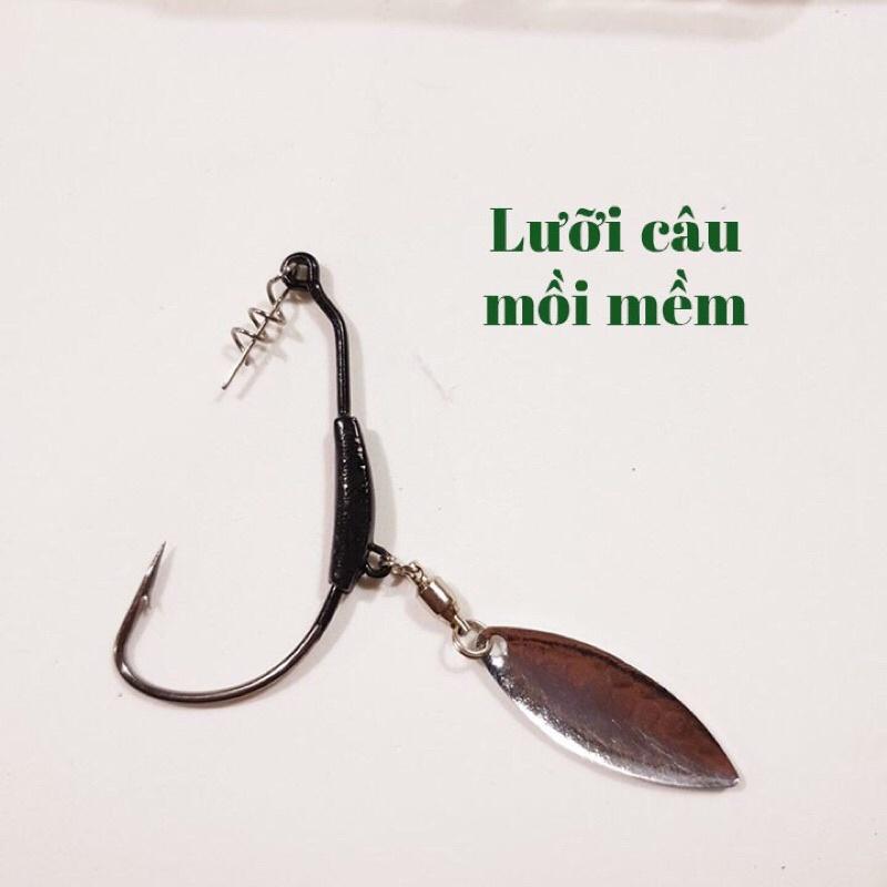 Bộ Mồi Câu Lure Nhạy Cá câu lóc,chẽm...