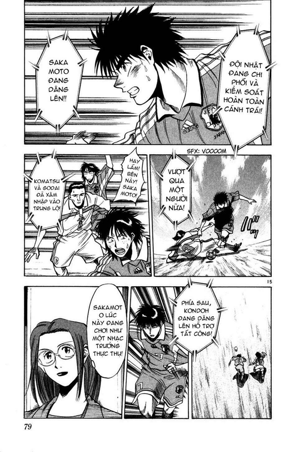 vũ điệu trên sân cỏ - fantasista chapter 66 15