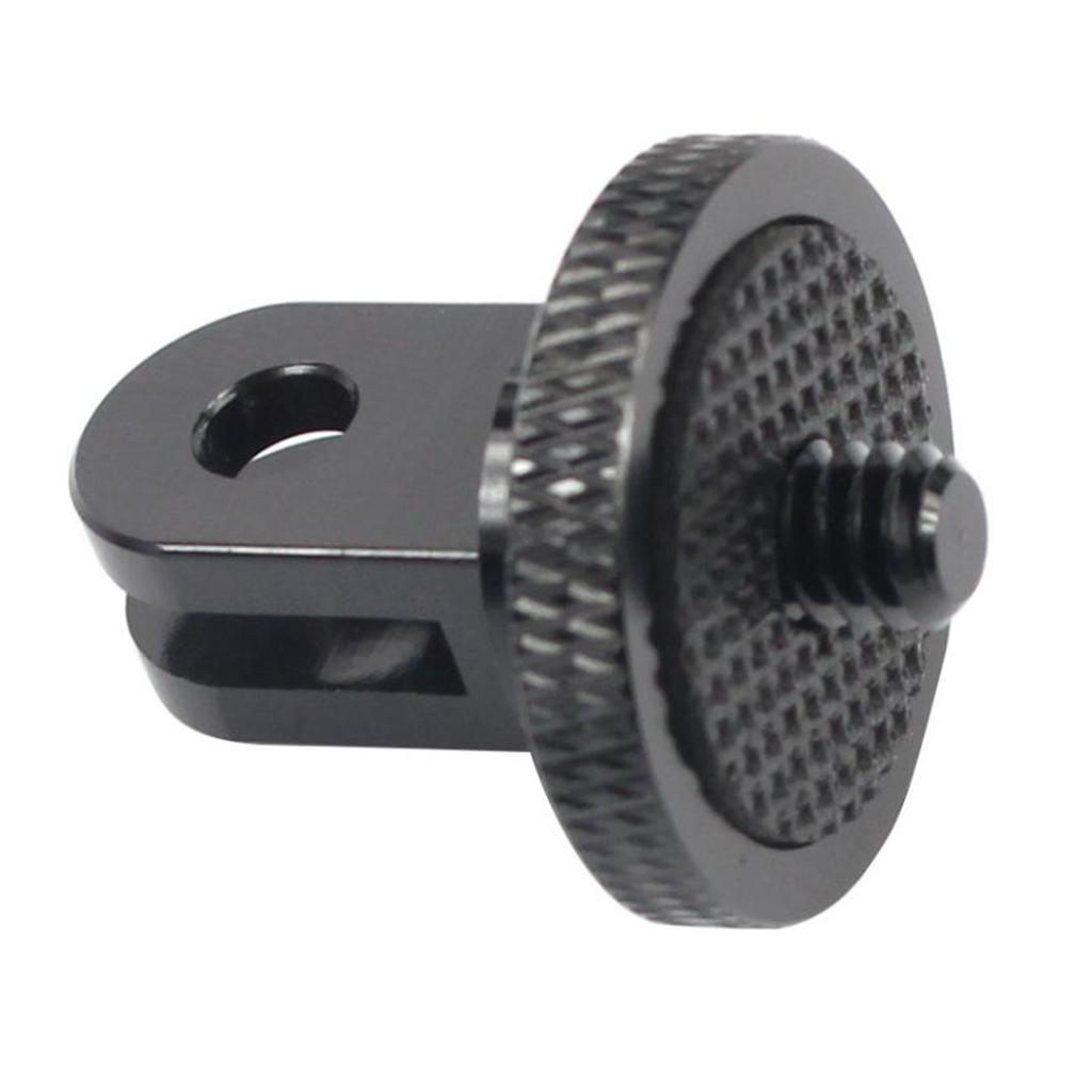Aluminum Alloy Mini Tripod Adapter 1/4 Screw Head For  Action Camera