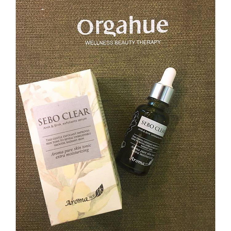 SERUM TẨY DA CHẾT AHA VÀ BHA SEBO CLEAR - ORGAHUE