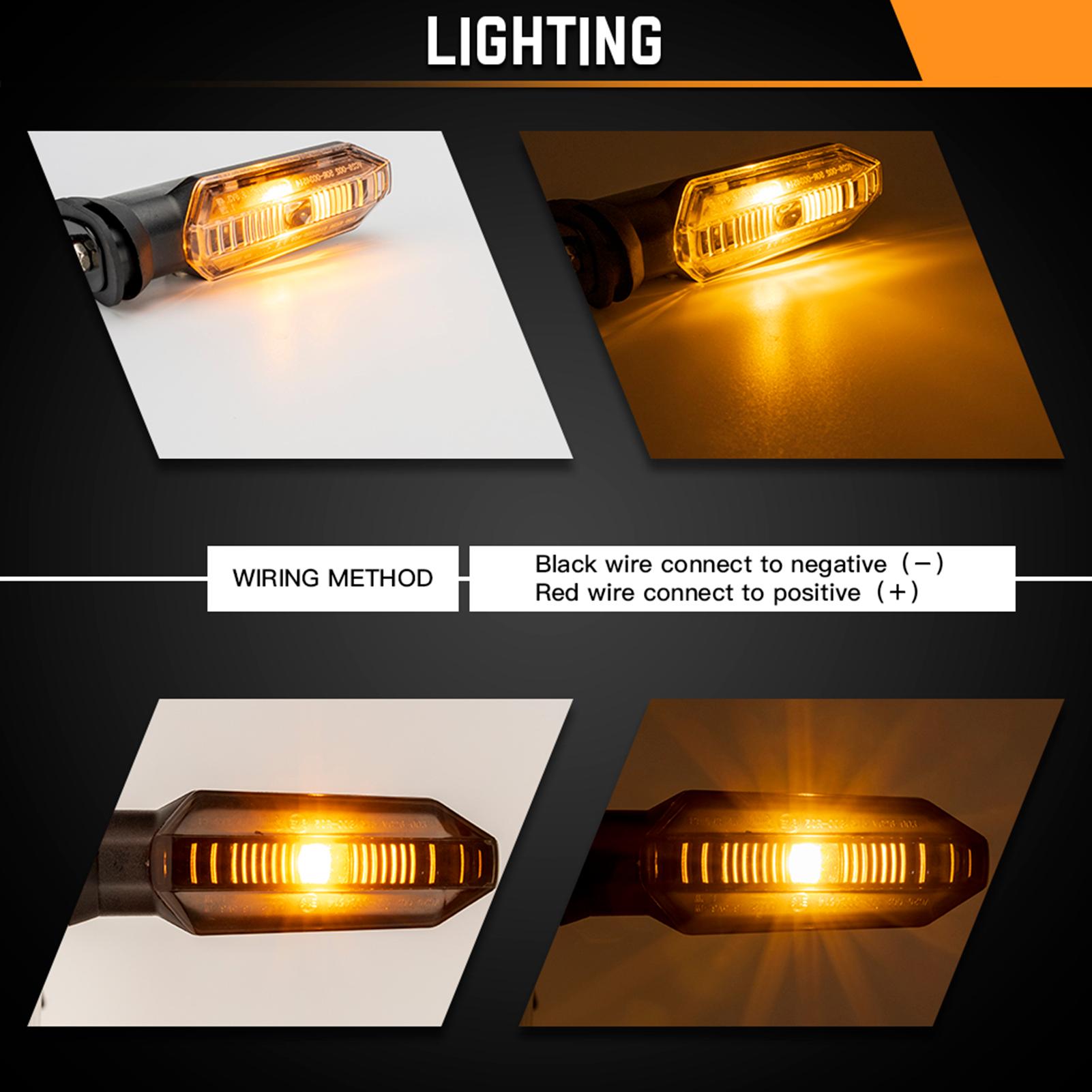 2pcs LED Turn Signal Indicator Replacement for HONDA CLICK 125 I CLICK 150 I VARIO 125 VARIO 150 WINNER 150 X X-ADV 150 Motorcycle