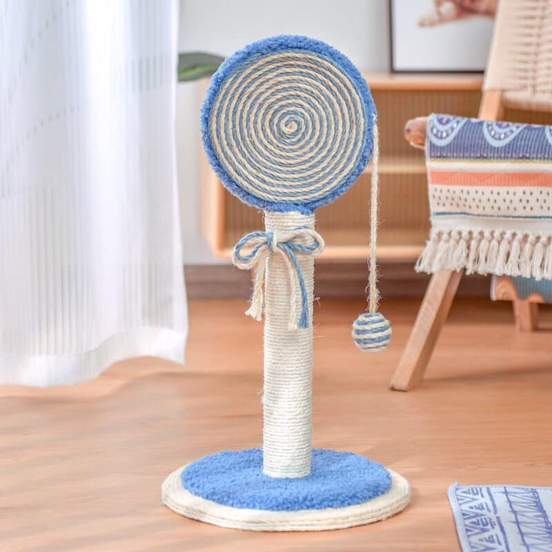 Trụ cào móng hình cây kẹo đáng yêu dành cho mèo