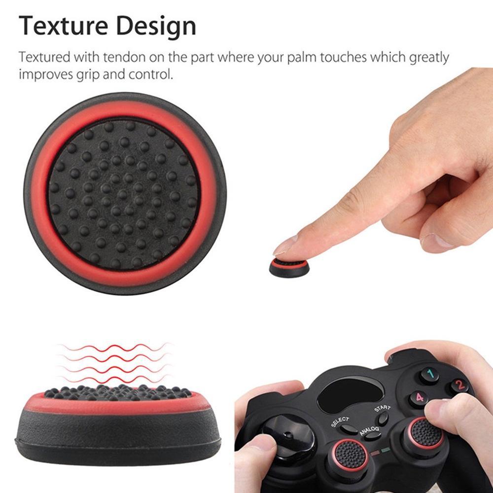 Bộ 4 Nút Bọc Nút Bấm Bằng Cao Su Mềm Cho Tay Cầm Chơi Game PS3 PS4 XBOX