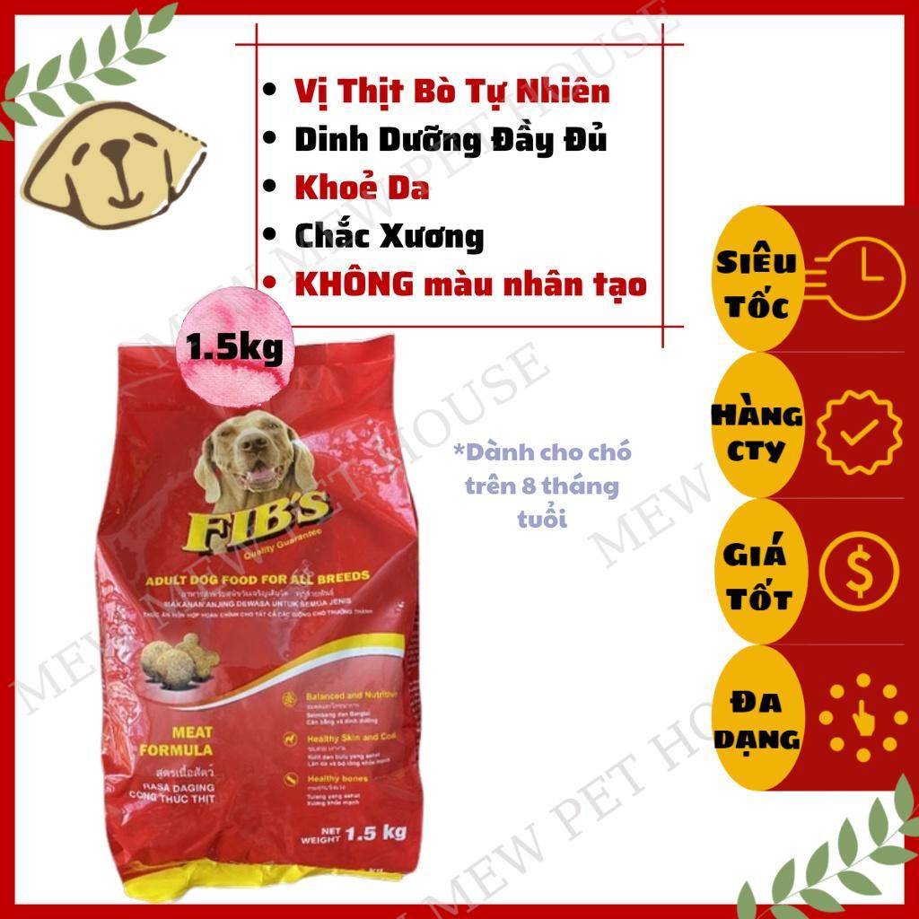 Hạt Chó Lớn Fib's Gói 1.5Kg Trên 12 Tháng Tuổi