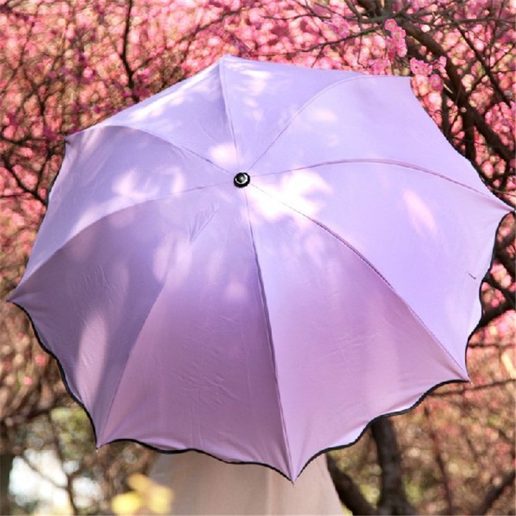 Hình ảnh Dù nở hoa anh đào khi gặp nước , kèm túi đựng xinh xắn   , ô dù che mưa nắng chống tia UV ,  chống thấm nước ,  thời trang  hiện đại , nhỏ gọn tiện mang theo 
