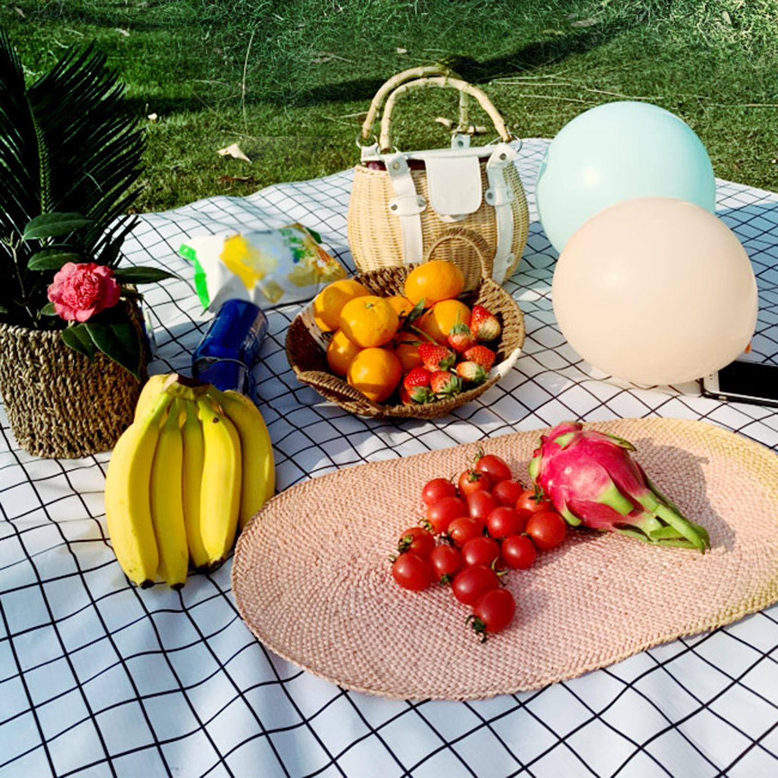 Outdoor & Picnic Blanket Extra Large Sand Proof and Waterproof Portable Beach Mat for Camping Hiking Festivals