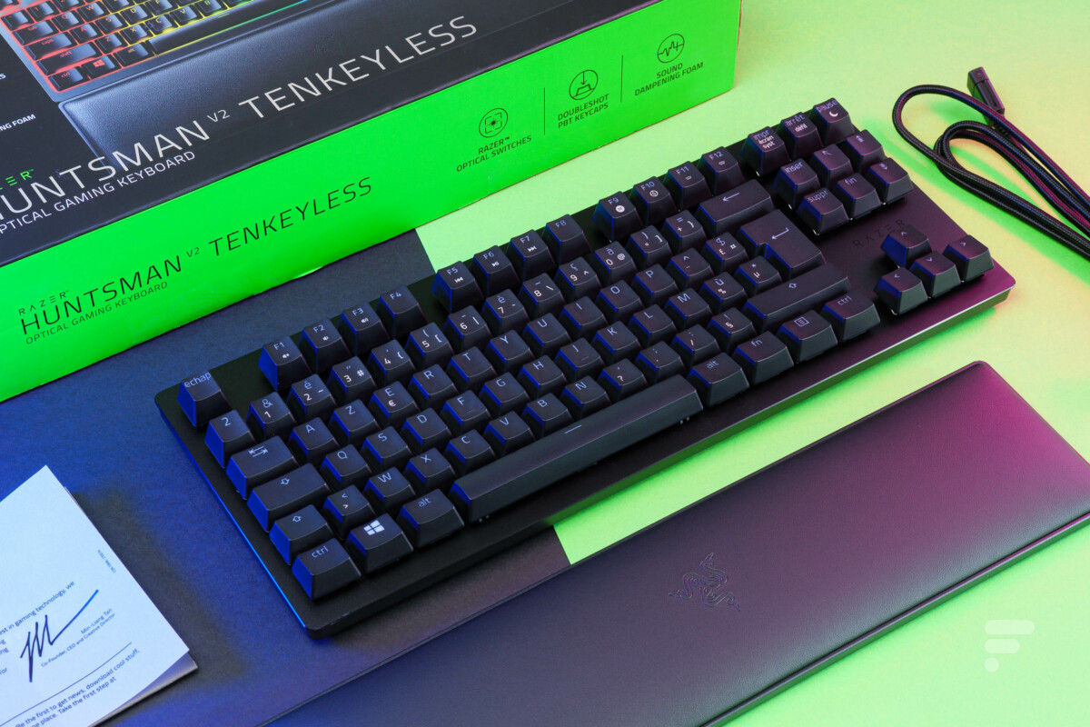 Bàn phím Razer Huntsman V2 Tenkeyless-Optical Gaming Keyboard_Hàng chính hãng