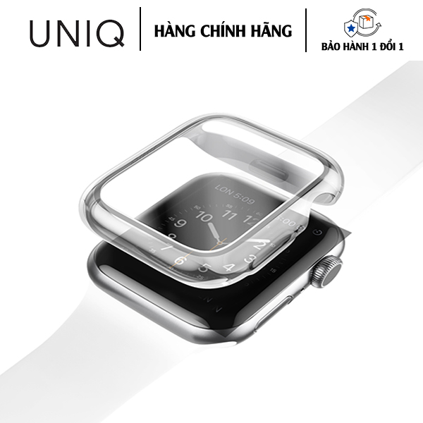 Ốp Dành Cho Apple Watch Series 4/5/6/7/SE UNIQ Garde Hybrid - Hàng Chính Hãng