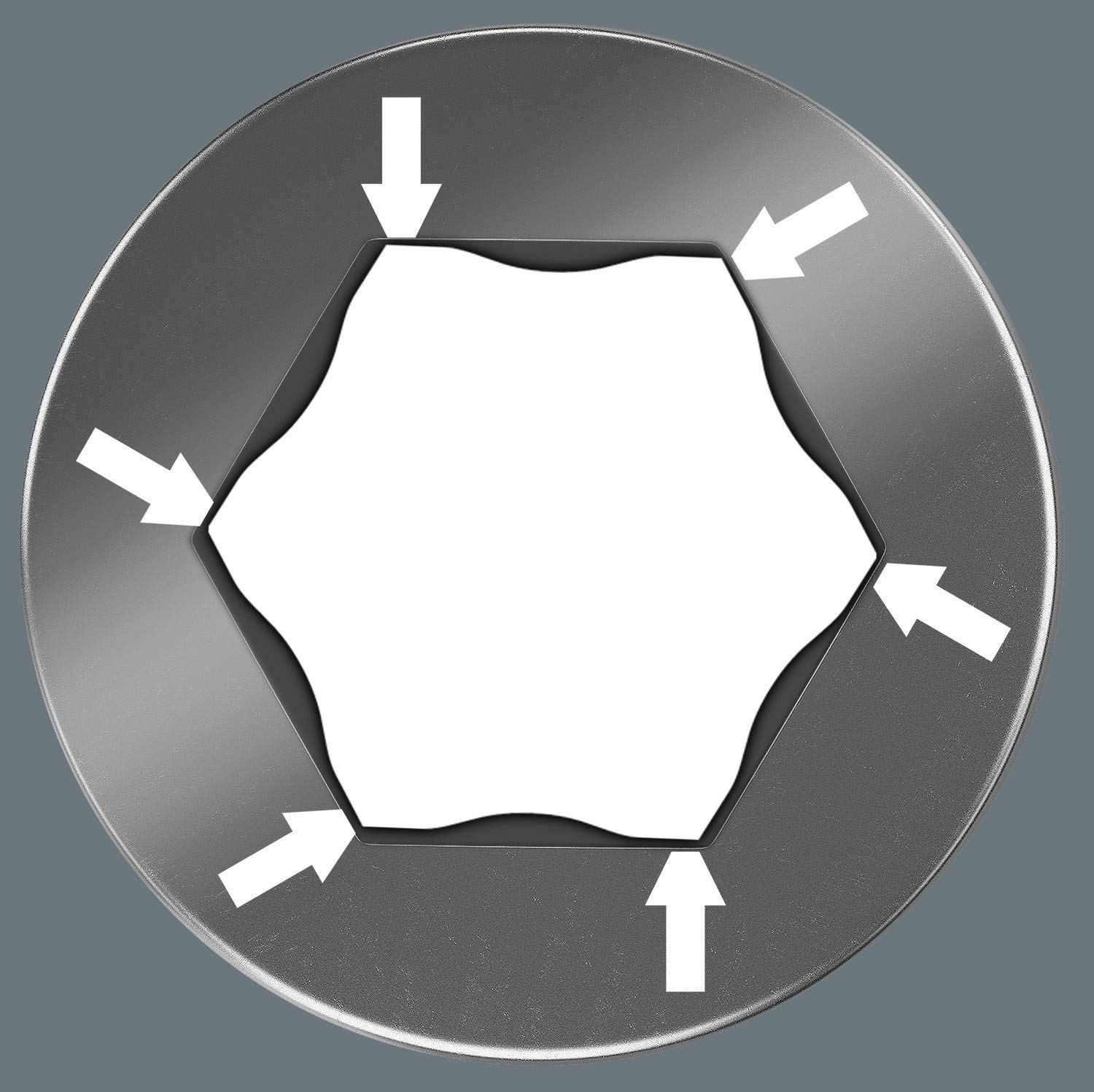 Bộ khóa lục giác hệ inch 950/9 Hex-Plus Imperial 1 SB, 9 cái, Wera 05133180001