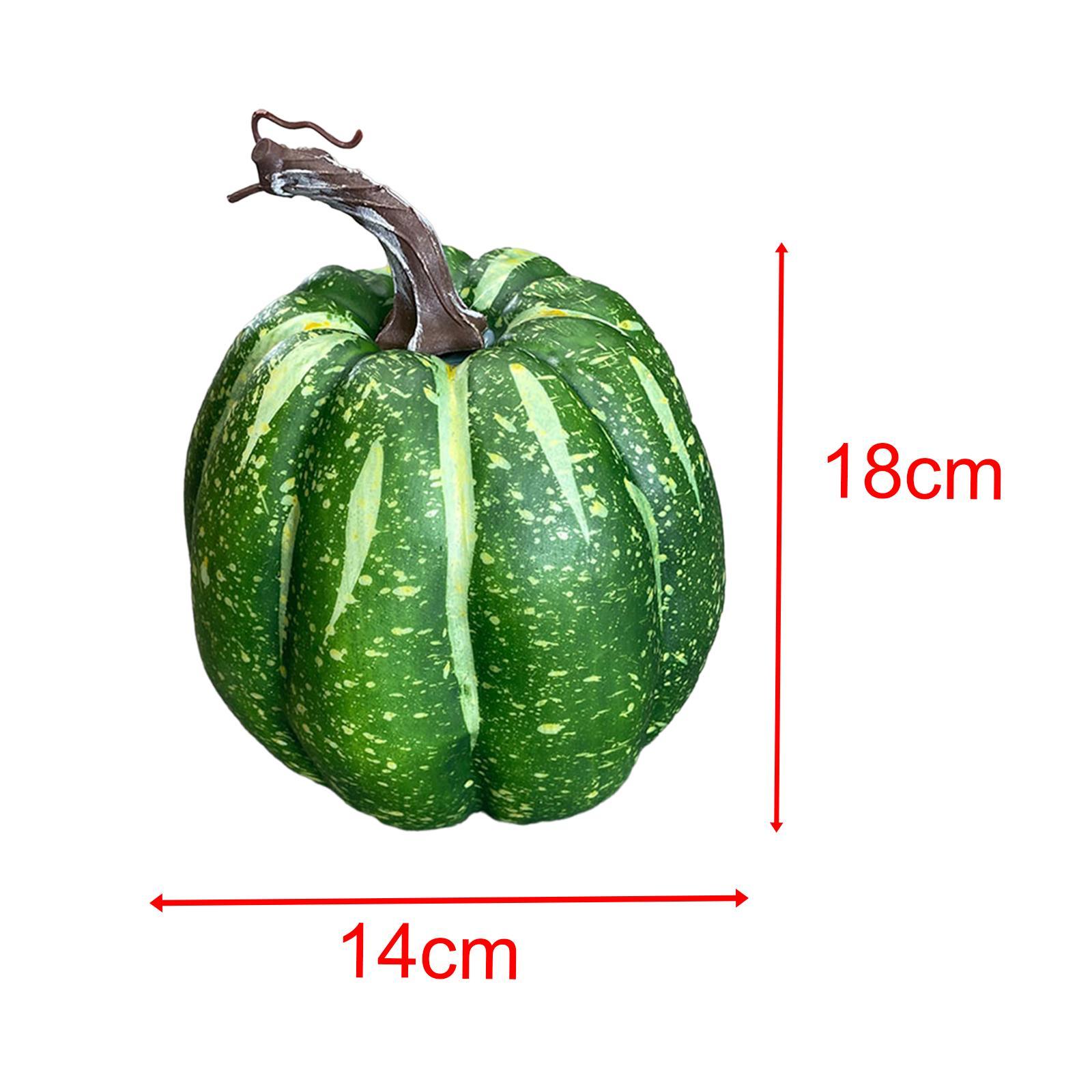 Artificial Pumpkin Foam Pumpkin for Mantel Thanksgiving Tabletop Centerpiece