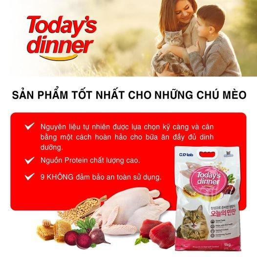 HẠT TODAY'S DINNER CHO MÈO MỌI LỨA TUỔI