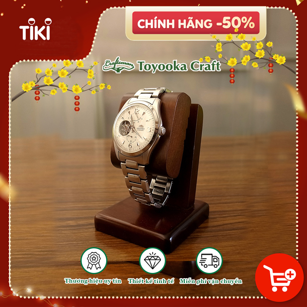 Giá Treo Đồng Hồ (đơn) TOYOOKA CRAFT, Phụ Kiện Gỗ Cao Cấp, Trưng Bày Bàn Làm Việc - SC81