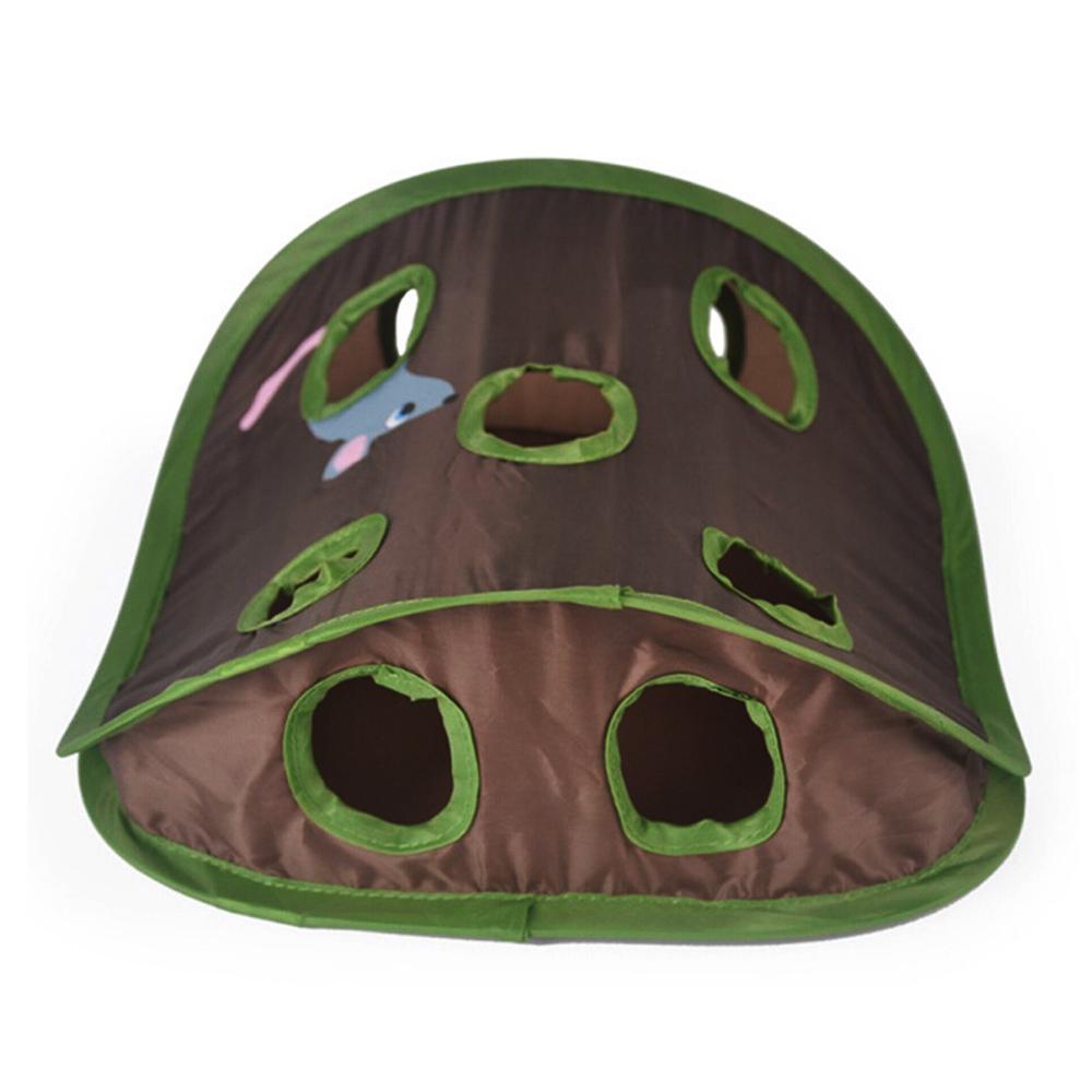 Đồ chơi dành cho mèo với 9 lỗ và bóng