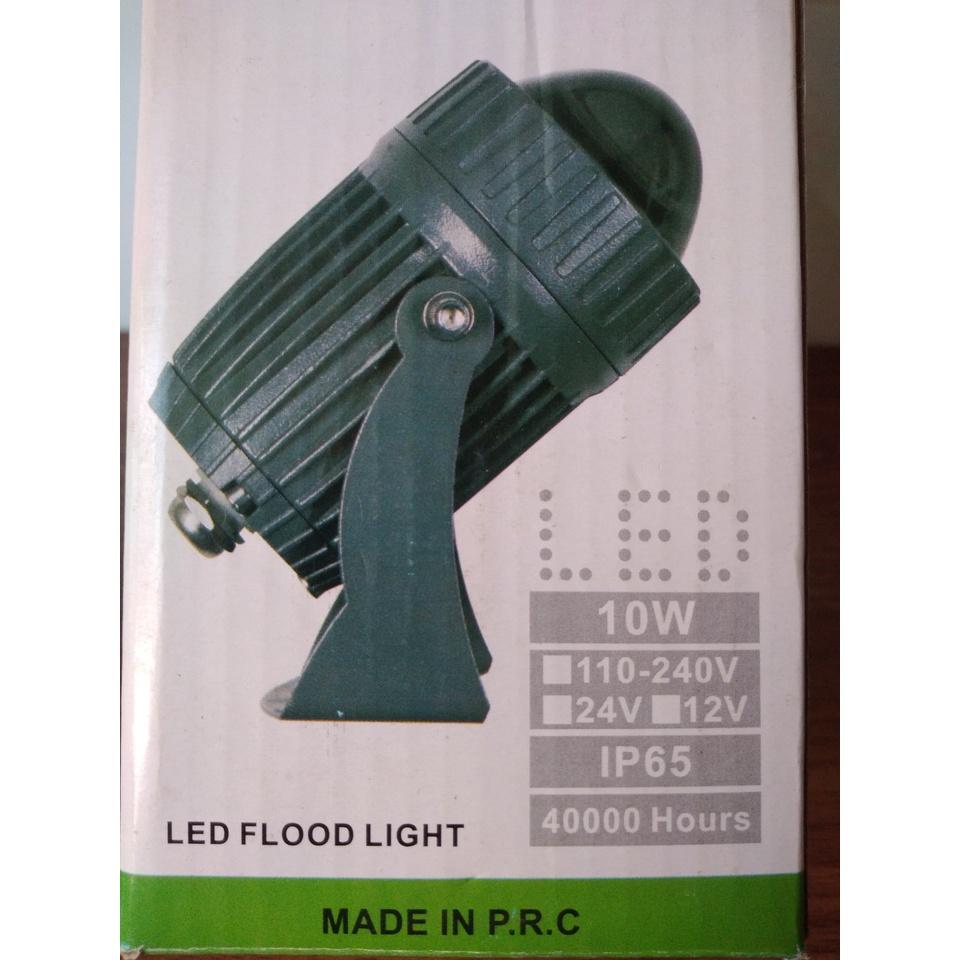ĐÈN LED FLOOD LIGHT ĐỔI MÀU LED 10W SIÊU SÁNG CÁNH NHÔM LOẠI TỐT - đèn rọi xa