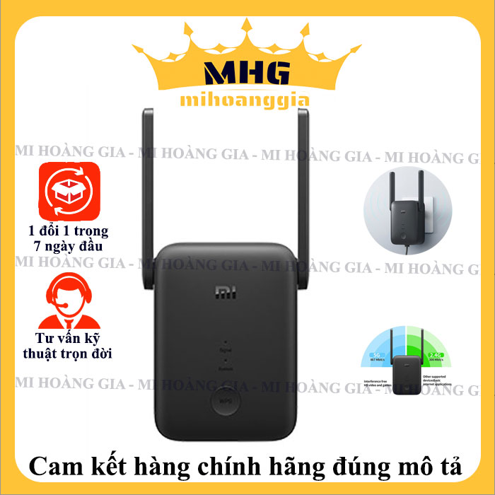 Thiết bị định tuyến mạng không dây Xiaomi Mi Wifi Range Extender AC1200 EU DVB4270GL RA75 - Hàng chính hãng