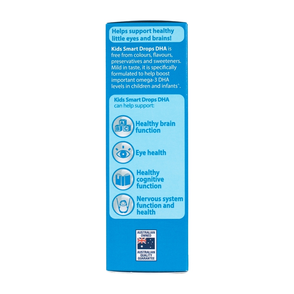 DHA Cho Bé Kids Smart Drops DHA Nature's Way - Tăng Chỉ Số IQ, Giúp Trẻ Thông Minh Vượt Trội