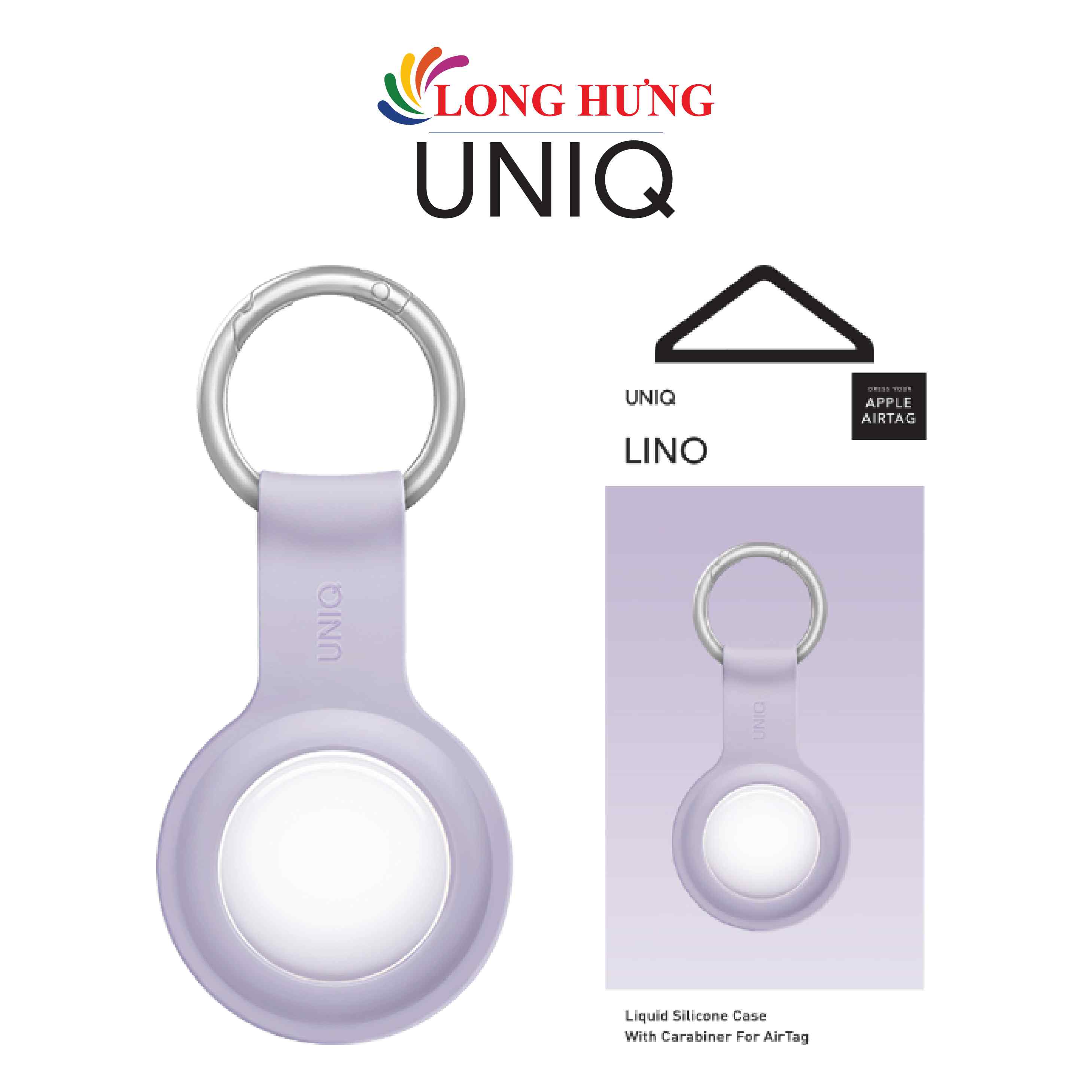 Bao da Uniq Lino Airtag UNIQ-AIRTAG-LINO - Hàng chính hãng